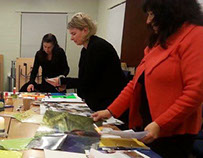 The Diaspora Way workshop table